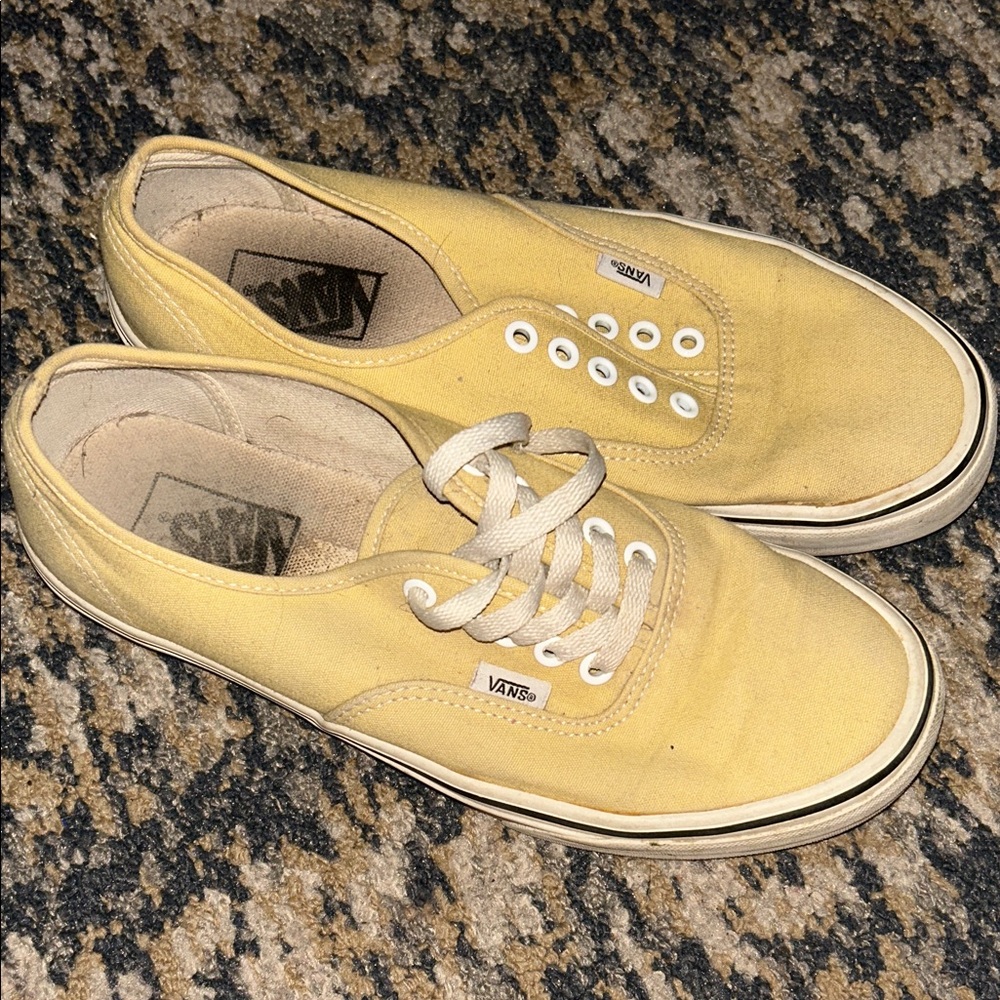 Vans Men's Vibrant Yellow Sneakers